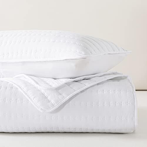 ROARINGWILD Queen Quilt Set 3 Piece 90x90 Microfiber Comforter