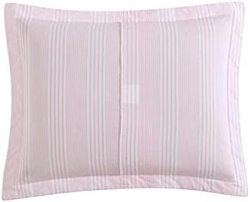 Laura Ashley King Quilt Set with Shams - Bedford Pink