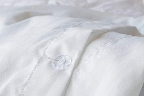 PeachSkinSheets Original 1500TC Queen Duvet Cover Set Graphite Gray