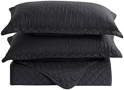 HOMBYS 3 Piece Oversized King Quilt Set 1
