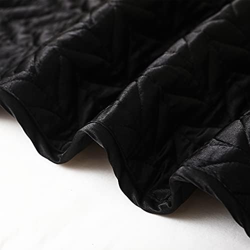 Whale Flotilla Silky Soft Satin Quilt Set Black King Size