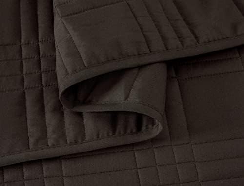 Chezmoi Collection Kingston Queen Size Bedspread Set 3-Piece