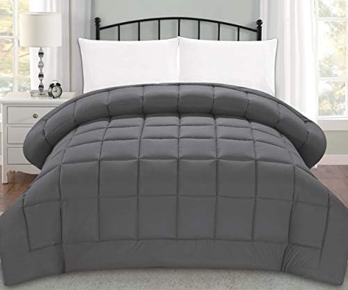 Elegant Comfort Luxury Super Soft Duvet Insert King Grey 1