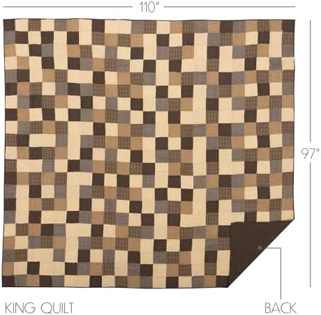 VHC Brands Kettle Grove 5 Piece King Quilt Set 1