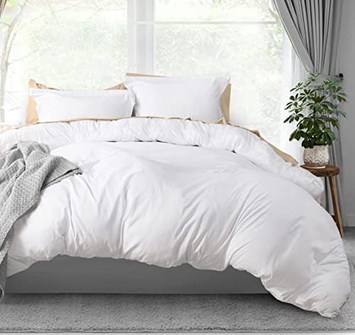Utopia Bedding Duvet Cover Set Queen Size 3 Piece