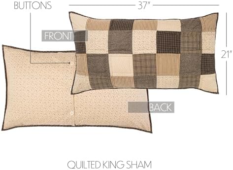 VHC Brands Kettle Grove 5 Piece King Quilt Set 1
