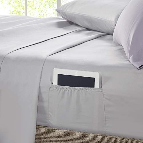 Comfort Spaces Bed in a Bag Set Kate Grey Purple