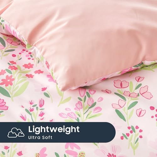 Wake In Cloud Floral Comforter Set 3 Piece