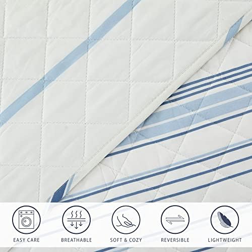 Market Place 2 Piece Reversible Quilt Set with Sham