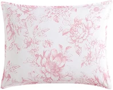 Laura Ashley King Comforter Set Delphine Mauve 1