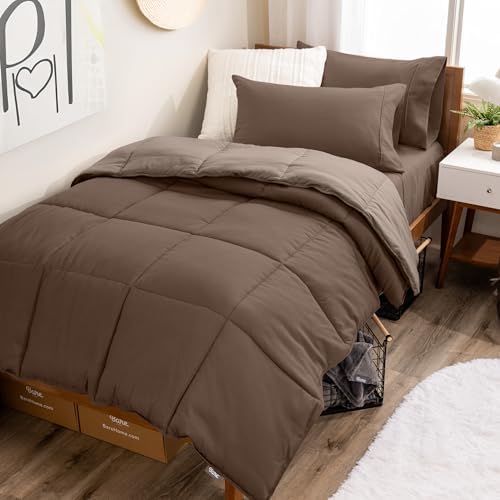 Bare Home Reversible Comforter Set Twin XL