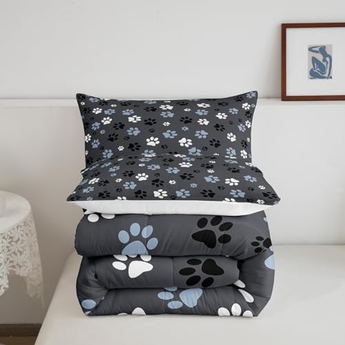 Feelyou Kawaii Animal Print Comforter Set for Kids