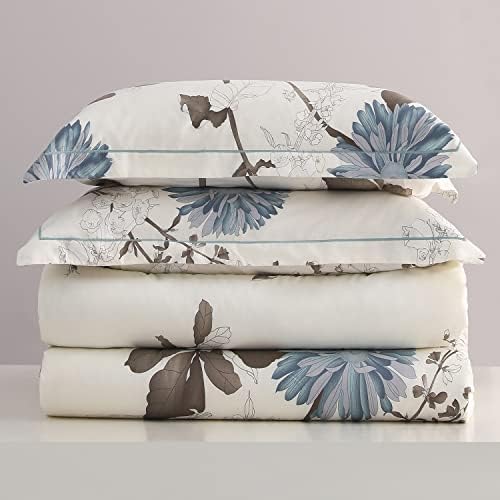 SLEEPBELLA Queen Comforter Set 3Pcs Botanical Design