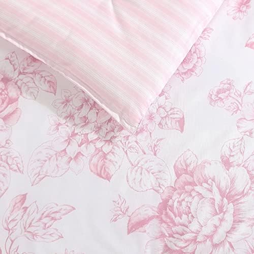 Laura Ashley King Comforter Set Delphine Mauve 1
