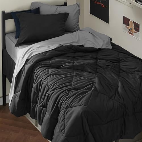 BEDELITE Twin XL Comforter Set 5 Pieces Bed in a Bag