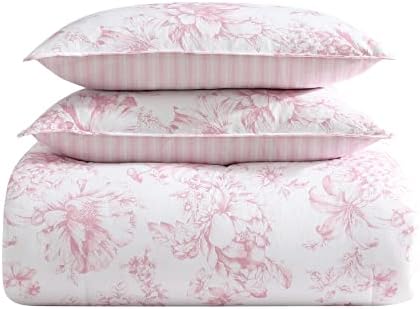 Laura Ashley King Comforter Set Delphine Mauve 1