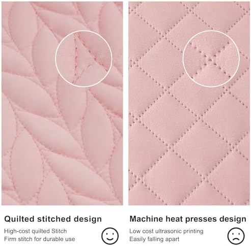 SunStyle Home Leaf Embroidered Queen Quilt Set 1