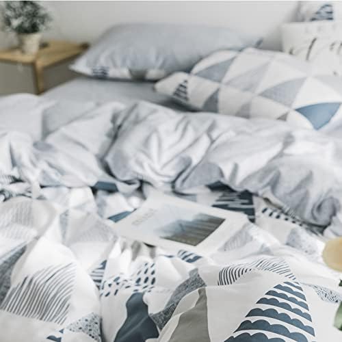 HighBuy Dark Blue Triangle Comforter Set