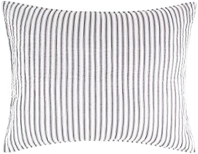 Levtex Home Tobago Stripe Charcoal Quilt Set King Size