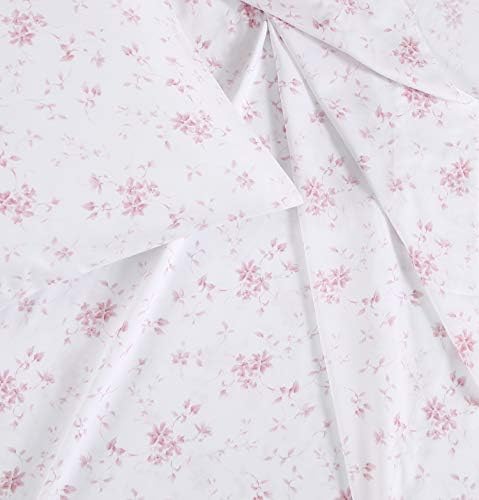 Laura Ashley Garden Muse Pink Queen Sheet Set 1
