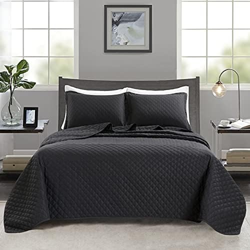 HOMBYS 3 Piece Oversized King Quilt Set 1