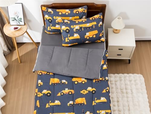 Meeting Story 3Pc Kids Comforter Set with Zipper Design