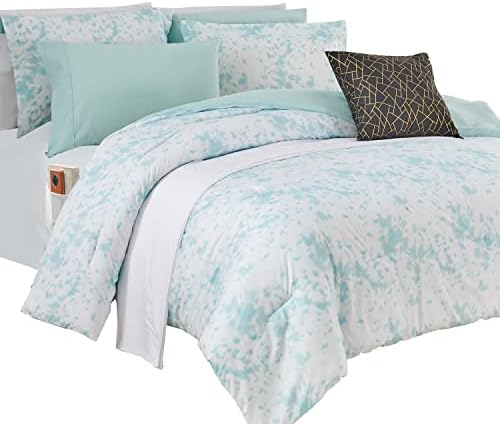 Elegant Comfort Tie-Dye 10-Piece Comforter Set