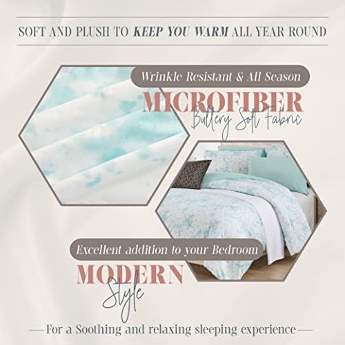 Elegant Comfort Tie-Dye 10-Piece Comforter Set
