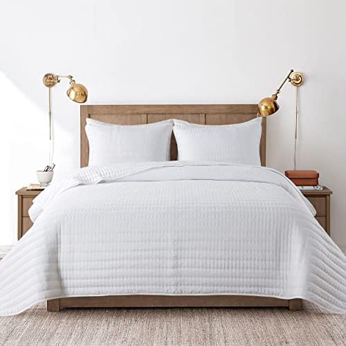 ROARINGWILD Queen Quilt Set 3 Piece 90x90 Microfiber Comforter