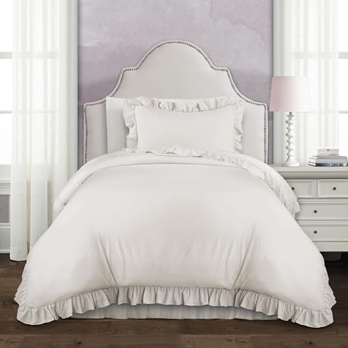 Lush Decor Comforter Set with Ruffle Twin XL