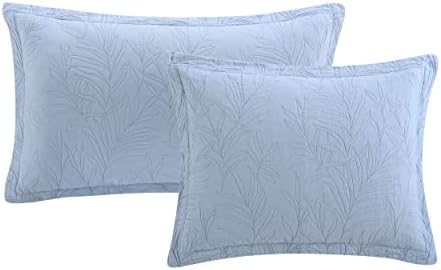 Tommy Bahama Soft Breathable Quilt Bedspread Twin Blue