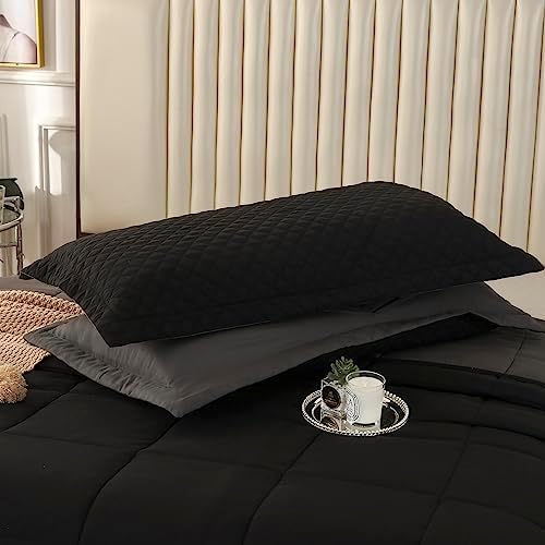 SOULOOOE Oversized California King Comforter Set 1