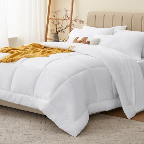 CozyLux Twin XL Comforter Set - 5 Piece Bed in a Bag