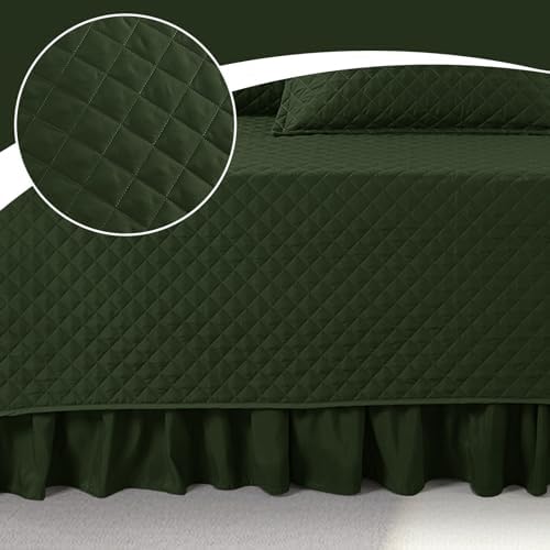 BALAPET 5 Piece Daybed Set Olive Green Twin Size