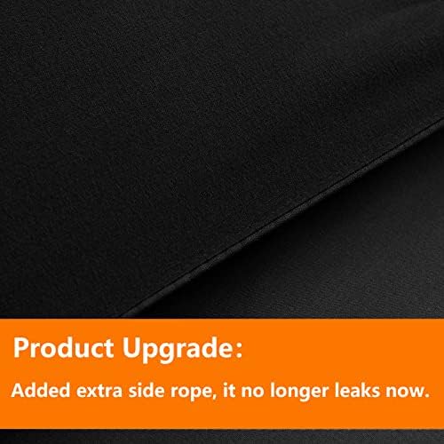 TAIMIT Black Comforter Set 7 Piece Bed in a Bag