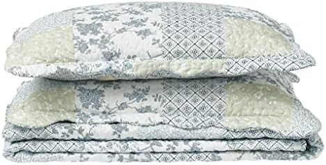 Brilliant Sunshine Quilt Set with 2 Shams 3-Piece Reversible Bedspread