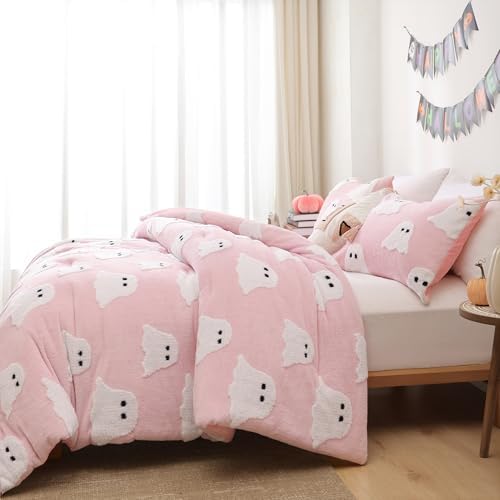 Smoofy Halloween Comforter Set - Lightweight Full Size Bedding