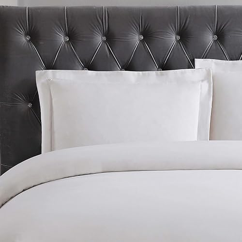 TRULY SOFT Ivory 3-Piece King Duvet Set