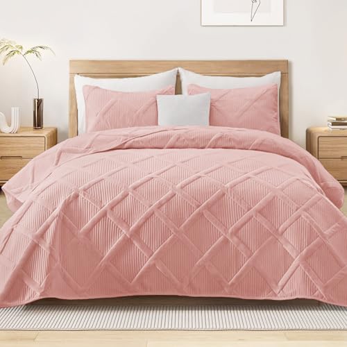 Exclusivo Mezcla Twin Quilt Set Modern Striped