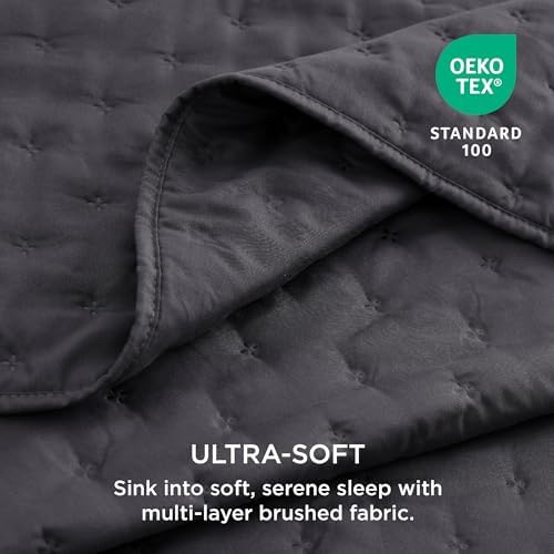 Bedsure King Quilt Set - Ultra Soft All-Season 106x96 Inch
