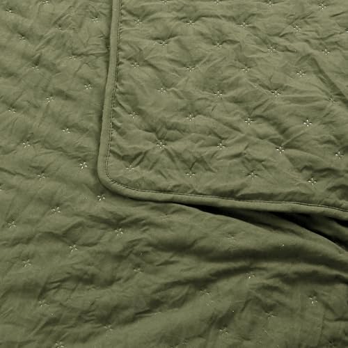 ROARINGWILD Twin Size Quilt Set with Pillow Sham 68x90 Inches