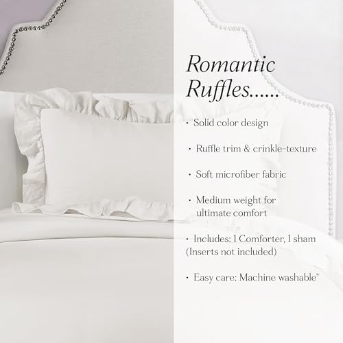 Lush Decor Comforter Set with Ruffle Twin XL