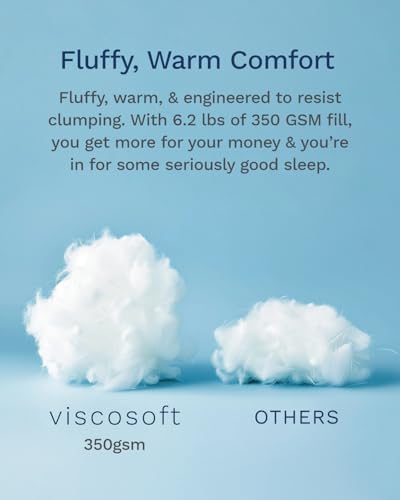 ViscoSoft All Seasons Reversible Comforter - Gray 1