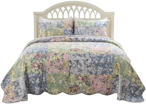 Taozhiyuan Vintage Quilted Bedspread Set