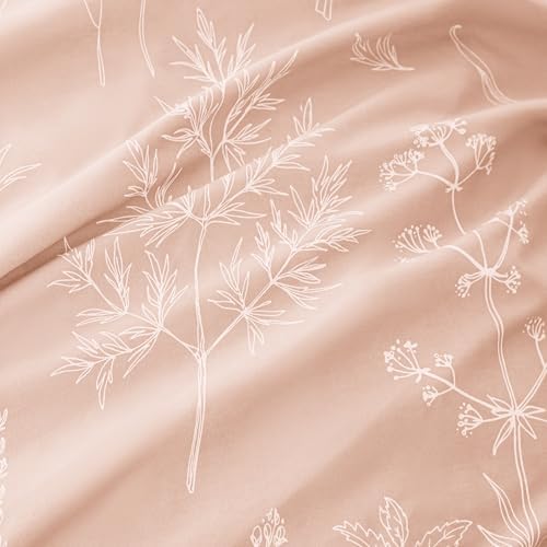 Loves Cabin Dusty Rose Pink Queen Comforter Set