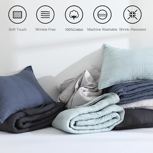 HORIMOTE HOME Cotton Quilt Set Queen Size