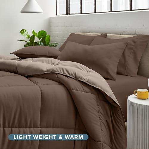 Bare Home Reversible Comforter Set Twin XL