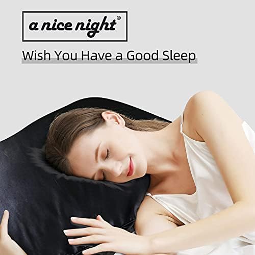 A Nice Night Satin Microfiber Comforter Set Queen Size
