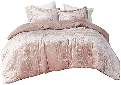 Comfort Spaces Juliette Velvet Comforter Set 1