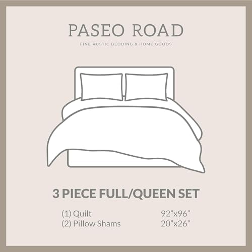 Paseo Road Western Quilt Set 3 Piece Full Queen